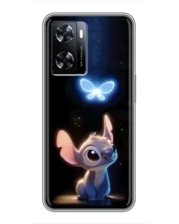 Чехол для OnePlus Nord N20 SE с картинкой «Сияющий Стич»