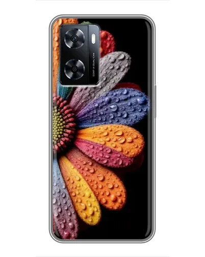 Чехол для OnePlus Nord N20 SE с картинкой «Радужный цветок» Чехол для OnePlus Nord N20 SE с картинкой «Радужный цветок»