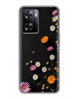 Чехол для OnePlus Nord N20 SE с картинкой «Цветочная композиция»