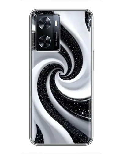 Чехол для OnePlus Nord N20 SE с картинкой «Черно-белая спираль» Чехол для OnePlus Nord N20 SE с картинкой «Черно-белая спираль»