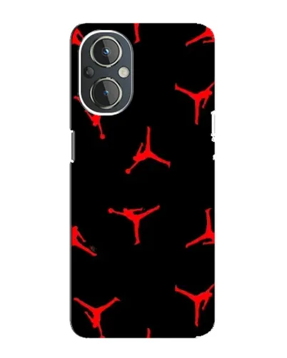 Чехол для OnePlus Nord N20 с картинкой «Jordan Red Pattern» Чехол для OnePlus Nord N20 с картинкой «Jordan Red Pattern»