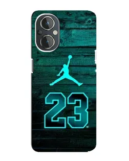 Чехол для OnePlus Nord N20 с картинкой «Jordan Cyan 23» Чехол для OnePlus Nord N20 с картинкой «Jordan Cyan 23»