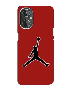 Чехол для OnePlus Nord N20 с картинкой «Jordan Red Back» Чехол для OnePlus Nord N20 с картинкой «Jordan Red Back»