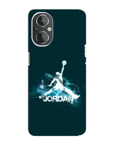 Чехол для OnePlus Nord N20 с картинкой «Jordan Blue Fire» Чехол для OnePlus Nord N20 с картинкой «Jordan Blue Fire»