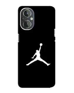 Чехол для OnePlus Nord N20 с картинкой «Jordan Silhouette» Чехол для OnePlus Nord N20 с картинкой «Jordan Silhouette»