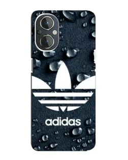 Чехол для OnePlus Nord N20 с картинкой «Adidas Trefoil Blue»