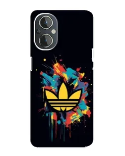 Чехол для OnePlus Nord N20 с картинкой «Adidas Splash»