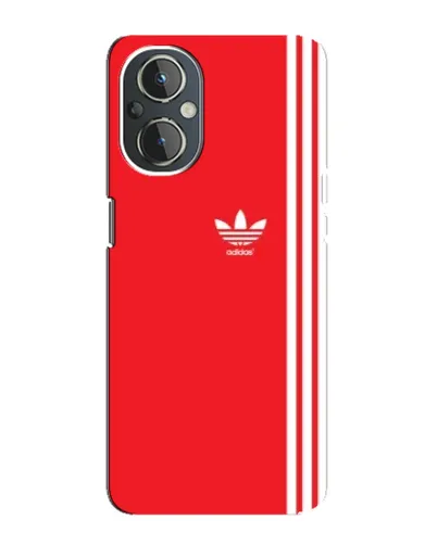 Чехол для OnePlus Nord N20 с картинкой «Красный минимализм Adidas» Чехол для OnePlus Nord N20 с картинкой «Красный минимализм Adidas»