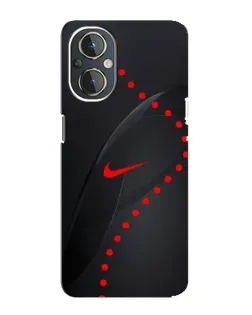 Чехол для OnePlus Nord N20 с картинкой «Абстрактный дизайн Nike»
