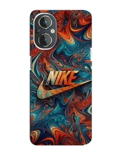 Чехол для OnePlus Nord N20 с картинкой «Nike в абстракции»