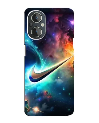 Чехол для OnePlus Nord N20 с картинкой «Космический Nike Swoosh» Чехол для OnePlus Nord N20 с картинкой «Космический Nike Swoosh»