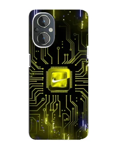Чехол для OnePlus Nord N20 с картинкой «Nike — золотая искра» Чехол для OnePlus Nord N20 с картинкой «Nike — золотая искра»