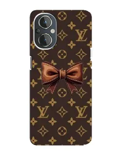 Чехол для OnePlus Nord N20 с картинкой «LV с бантом»