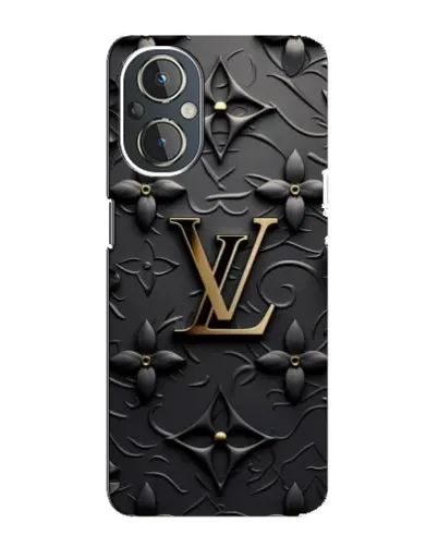 Чехол для OnePlus Nord N20 с картинкой «Кожаная текстура LV»