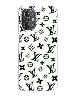 Чехол для OnePlus Nord N20 с картинкой «Монохромный хаос LV»