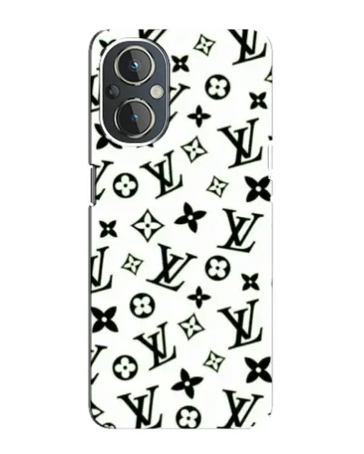 Чехол для OnePlus Nord N20 с картинкой «Монохромный хаос LV»