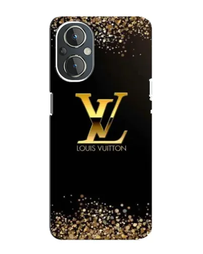 Чехол для OnePlus Nord N20 с картинкой «LV — золотые искры»