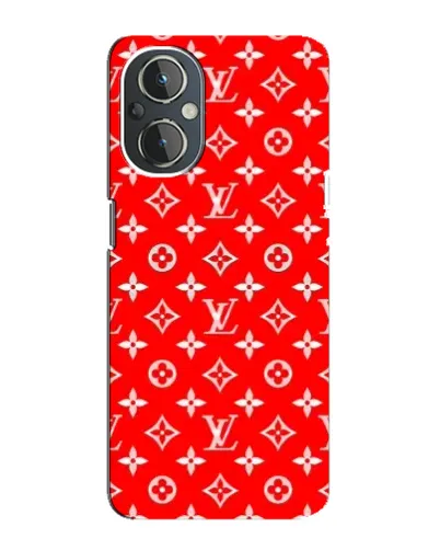 Чехол для OnePlus Nord N20 с картинкой «Яркий паттерн LV»