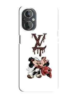 Чехол для OnePlus Nord N20 с картинкой «LV и Микки Маус»