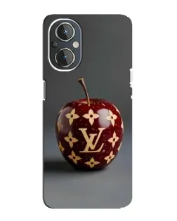 Чехол для OnePlus Nord N20 с картинкой «Красное яблоко LV»