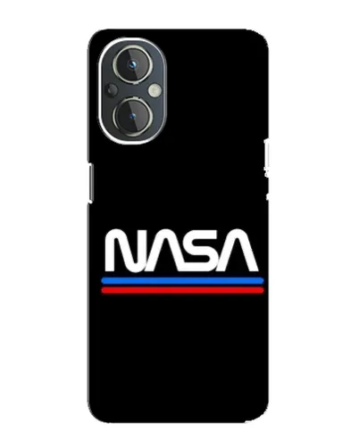 Чехол для OnePlus Nord N20 с картинкой «NASA — классика Red Blue» Чехол для OnePlus Nord N20 с картинкой «NASA — классика Red Blue»