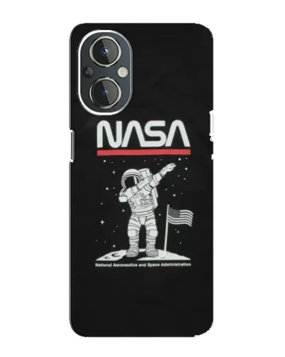 Чехол для OnePlus Nord N20 с картинкой «NASA — шагаем по Луне» Чехол для OnePlus Nord N20 с картинкой «NASA — шагаем по Луне»