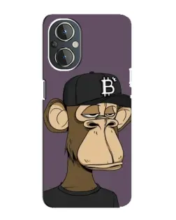 Чехол для OnePlus Nord N20 с картинкой «Bored Ape в кепке»