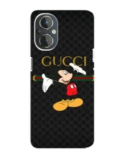 Чехол для OnePlus Nord N20 с картинкой «Микки Маус Gucci»