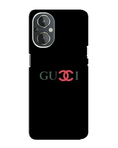 Чехол для OnePlus Nord N20 с картинкой «Gucci — красный градиент»