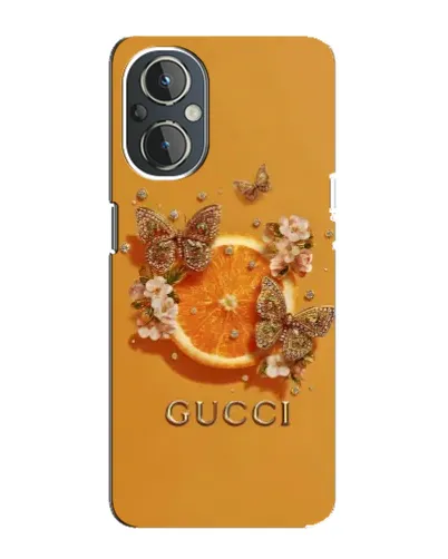 Чехол для OnePlus Nord N20 с картинкой «Gucci — золотые бабочки» Чехол для OnePlus Nord N20 с картинкой «Gucci — золотые бабочки»