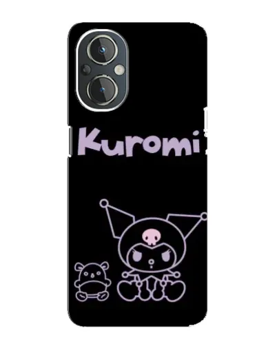 Чехол для OnePlus Nord N20 с картинкой «Kuromi — черный минимализм» Чехол для OnePlus Nord N20 с картинкой «Kuromi — черный минимализм»