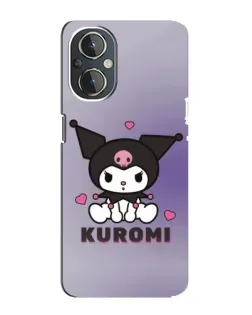 Чехол для OnePlus Nord N20 с картинкой «Kuromi — фиолетовый арт»