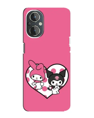 Чехол для OnePlus Nord N20 с картинкой «Kuromi и My Melody» Чехол для OnePlus Nord N20 с картинкой «Kuromi и My Melody»