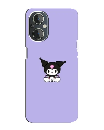 Чехол для OnePlus Nord N20 с картинкой «Kuromi — фиолетовый минимализм» Чехол для OnePlus Nord N20 с картинкой «Kuromi — фиолетовый минимализм»
