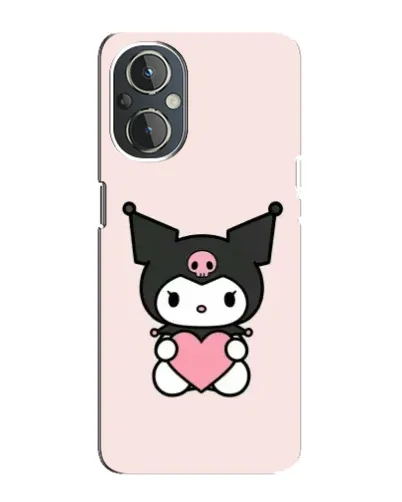 Чехол для OnePlus Nord N20 с картинкой «Kuromi и сердце» Чехол для OnePlus Nord N20 с картинкой «Kuromi и сердце»