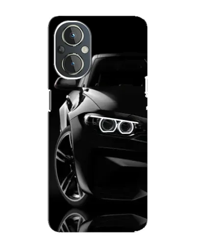 Чехол для OnePlus Nord N20 с картинкой «Черная BMW — профиль» Чехол для OnePlus Nord N20 с картинкой «Черная BMW — профиль»