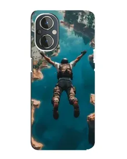 Чехол для OnePlus Nord N20 с картинкой «PUBG — свободное падение»