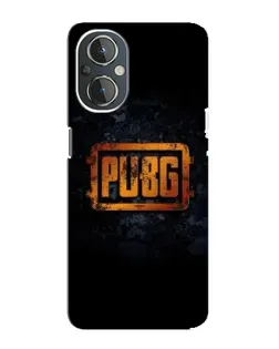 Чехол для OnePlus Nord N20 с картинкой «PUBG — золотой логотип»