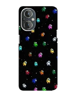 Чехол для OnePlus Nord N20 с картинкой «Экипаж Among Us» Чехол для OnePlus Nord N20 с картинкой «Экипаж Among Us»