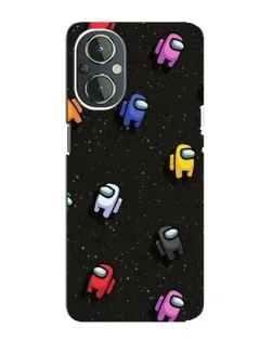 Чехол для OnePlus Nord N20 с картинкой «Космический паттерн Among Us» Чехол для OnePlus Nord N20 с картинкой «Космический паттерн Among Us»