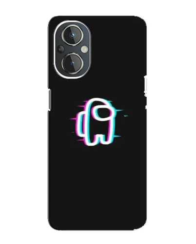Чехол для OnePlus Nord N20 с картинкой «Among Us неон» Чехол для OnePlus Nord N20 с картинкой «Among Us неон»