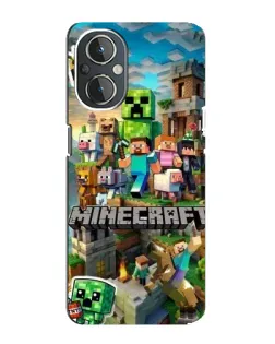 Чехол для OnePlus Nord N20 с картинкой «Замок Minecraft» Чехол для OnePlus Nord N20 с картинкой «Замок Minecraft»