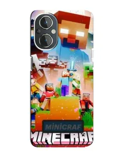Чехол для OnePlus Nord N20 с картинкой «Minecraft герои игры» Чехол для OnePlus Nord N20 с картинкой «Minecraft герои игры»