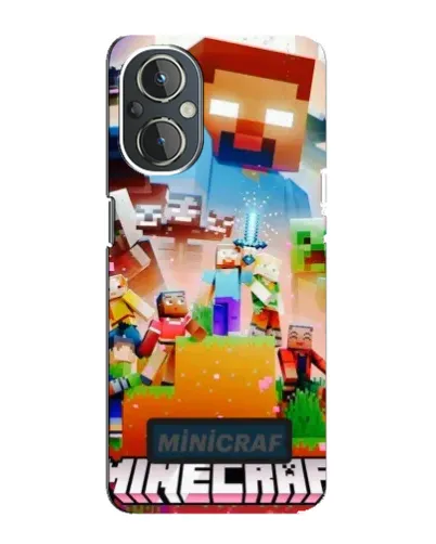 Чехол для OnePlus Nord N20 с картинкой «Minecraft герои игры» Чехол для OnePlus Nord N20 с картинкой «Minecraft герои игры»