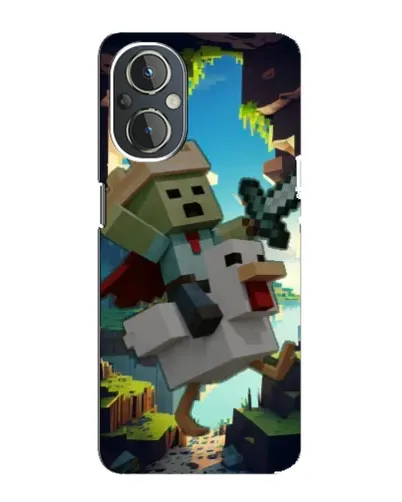 Чехол для OnePlus Nord N20 с картинкой «Стив и гусь» Чехол для OnePlus Nord N20 с картинкой «Стив и гусь»