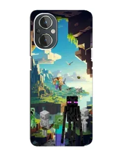 Чехол для OnePlus Nord N20 с картинкой «Эндермен в лесу» Чехол для OnePlus Nord N20 с картинкой «Эндермен в лесу»