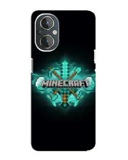Чехол для OnePlus Nord N20 с картинкой «Minecraft Diamond лого» Чехол для OnePlus Nord N20 с картинкой «Minecraft Diamond лого»