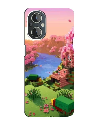Чехол для OnePlus Nord N20 с картинкой «Розовое дерево Minecraft» Чехол для OnePlus Nord N20 с картинкой «Розовое дерево Minecraft»