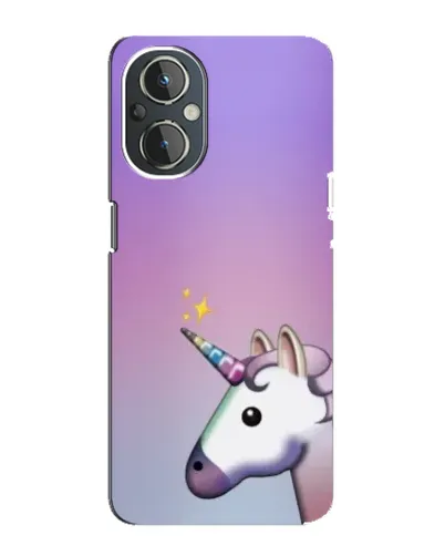 Чехол для OnePlus Nord N20 с картинкой «Единорог градиент»