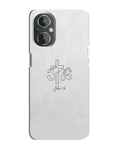 Чехол для OnePlus Nord N20 с картинкой «Иоанна 3:16 Крест» Чехол для OnePlus Nord N20 с картинкой «Иоанна 3:16 Крест»